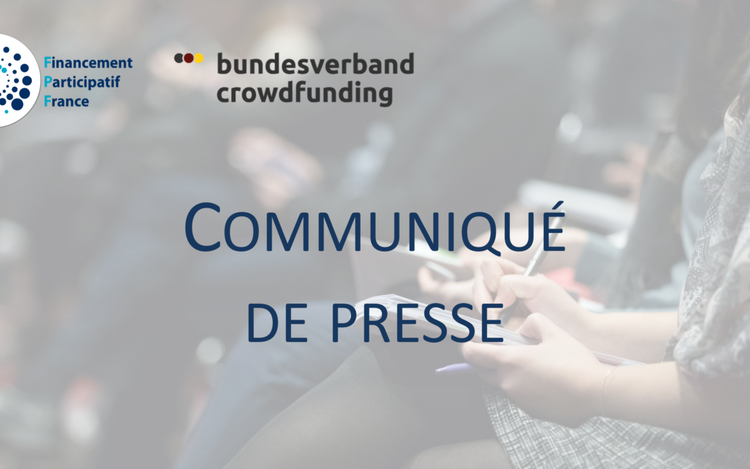 Communiqué de presse FPF & Bundesverband Crowdfunding