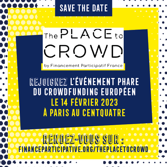 THE PLACE TO CROWD : FPF lance l’événement européen du crowdfunding
